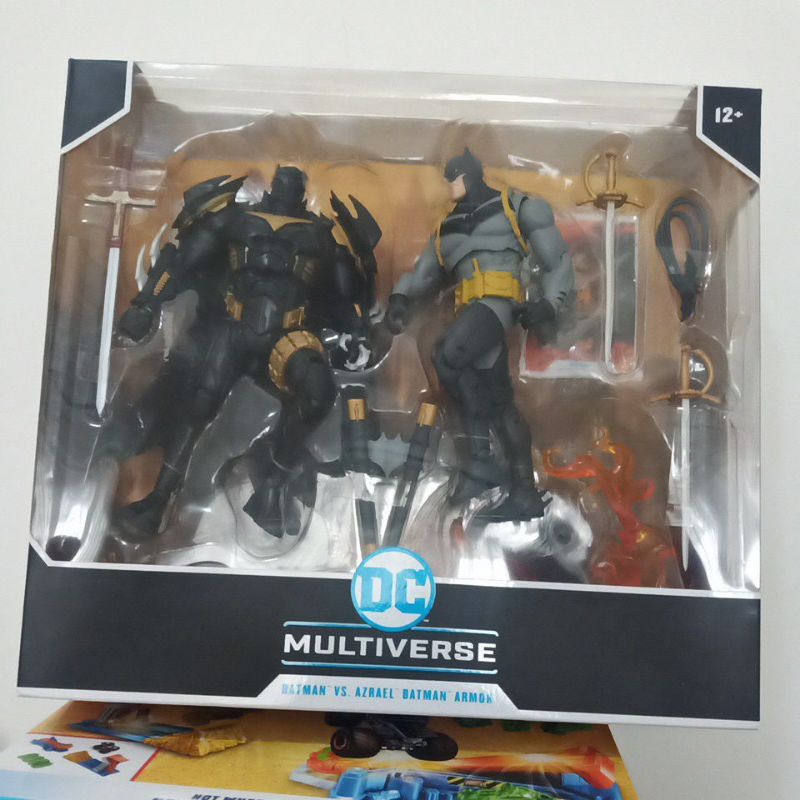 batman vs azrael batman armor mcfarlane dc multiverse curse of the white knight