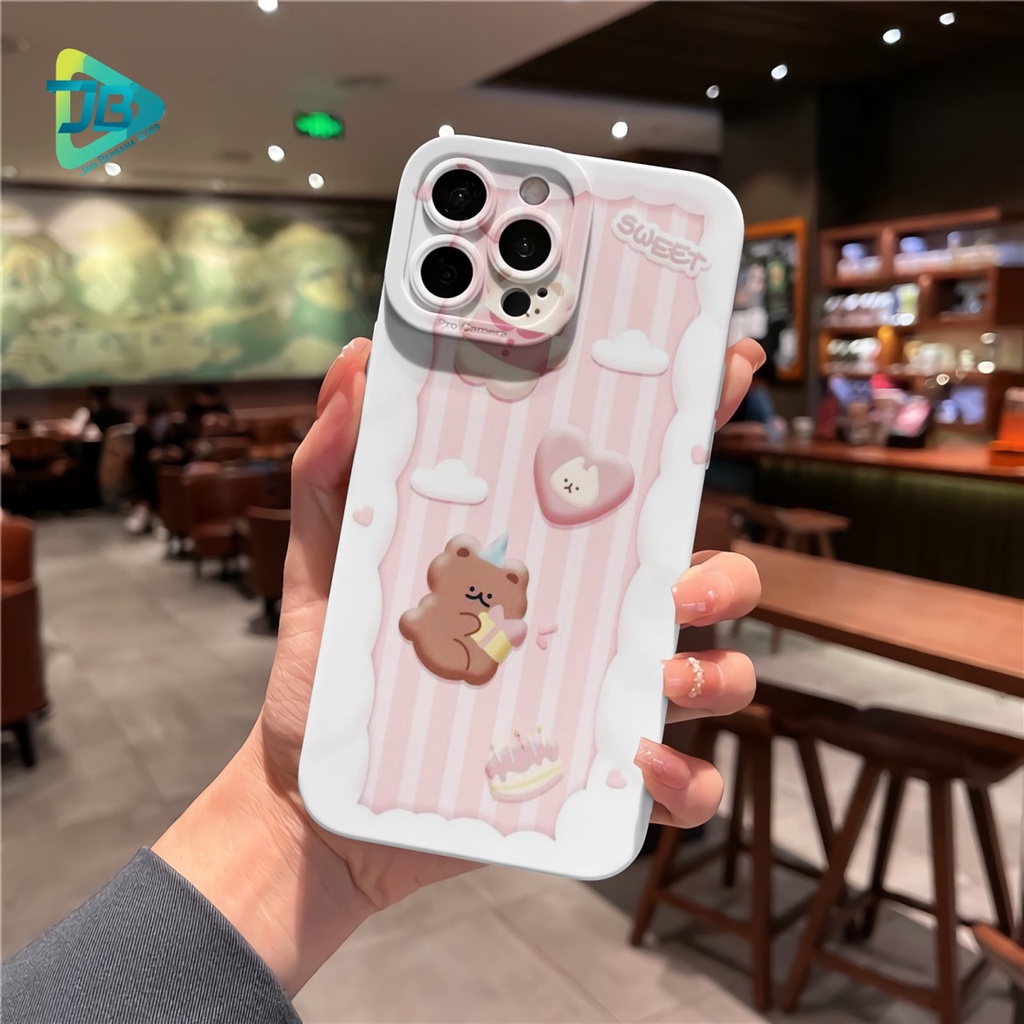 CUSTOM CASE SOFTCASE SILIKON PROCAMERA SWEET CUSTOM OPPO REALME VIVO XIAOMI SAMSUNG INFINIX IPHONE FOR ALL TYPE JB6215