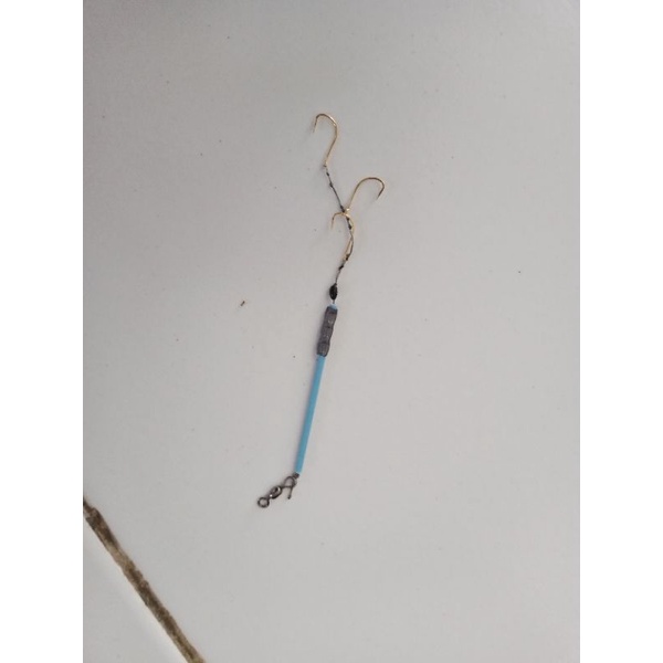 rangkaian pancing belanak