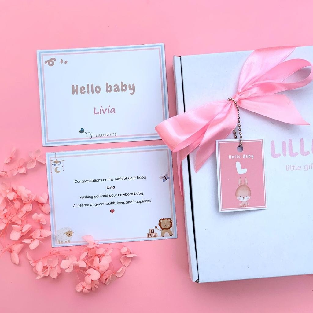 Hampers Kado Bayi Hamper Baby Girl Boy Kado Hadiah Lahiran Perempuan Laki Laki Gift Set Newborn Babygift Perempuan Laki-Laki Parcel Box Kotak Premium Eksklusif Kertas Bungkus Kado Lillegifts Baju Jumper Topi Sepatu Kaos Kaki Bandana Slabber Bib