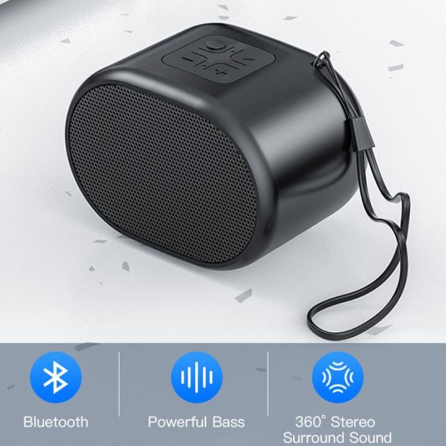 INBEX Mini Speaker Bluetooth AUX Micro SD Card+1.2m in-ear earphone
