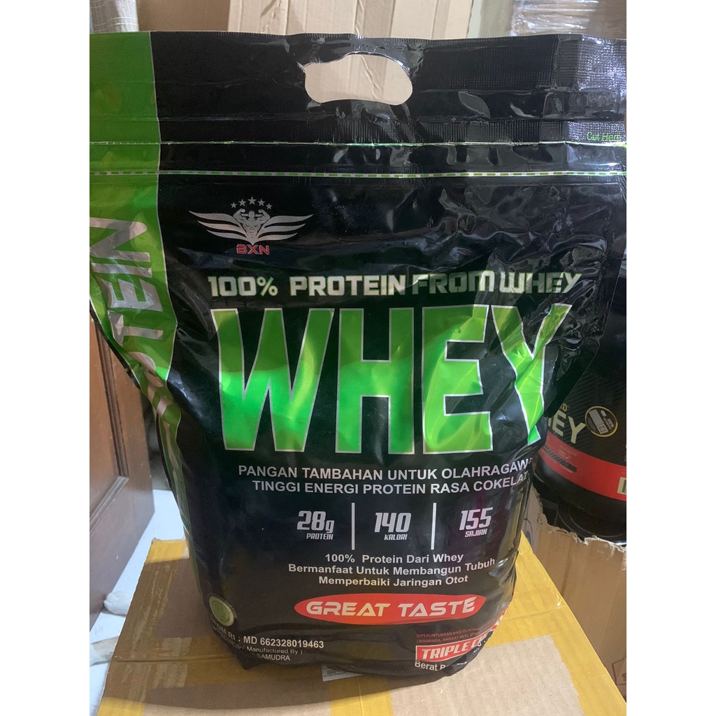 Bxn Whey Protein 12 lbs Halal Bpom