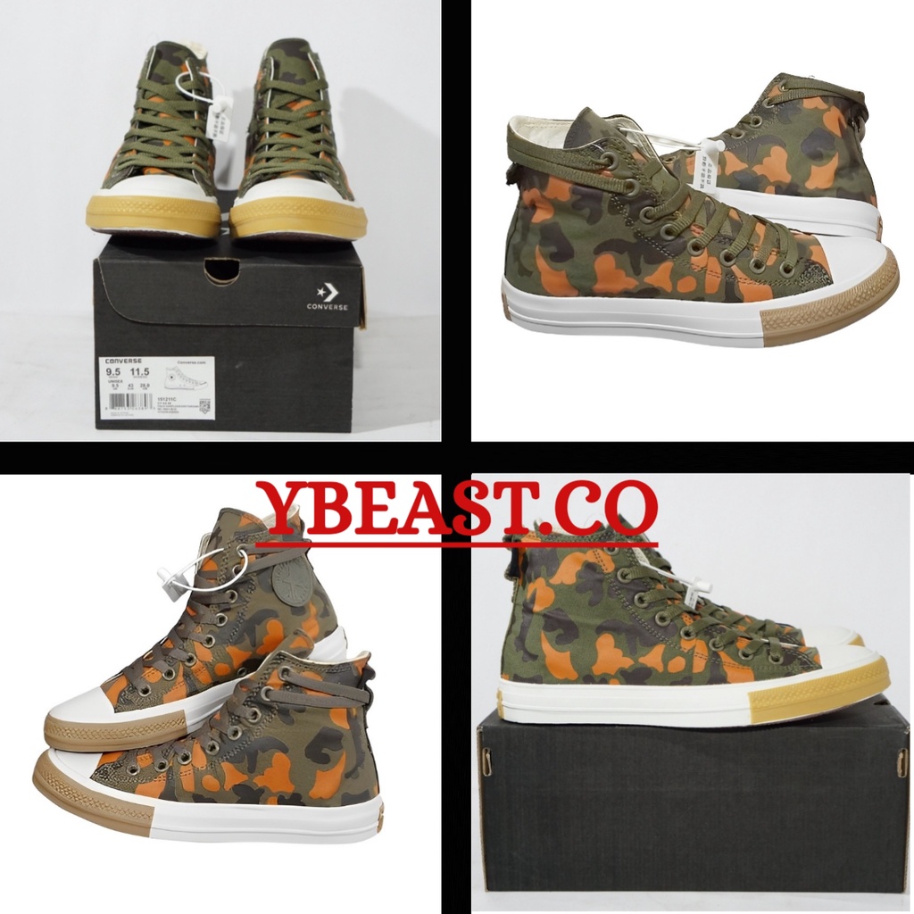Sepatu Converse - Converse Basic Hi Cordura Fieldsurplus - Converse High - Converse Premium