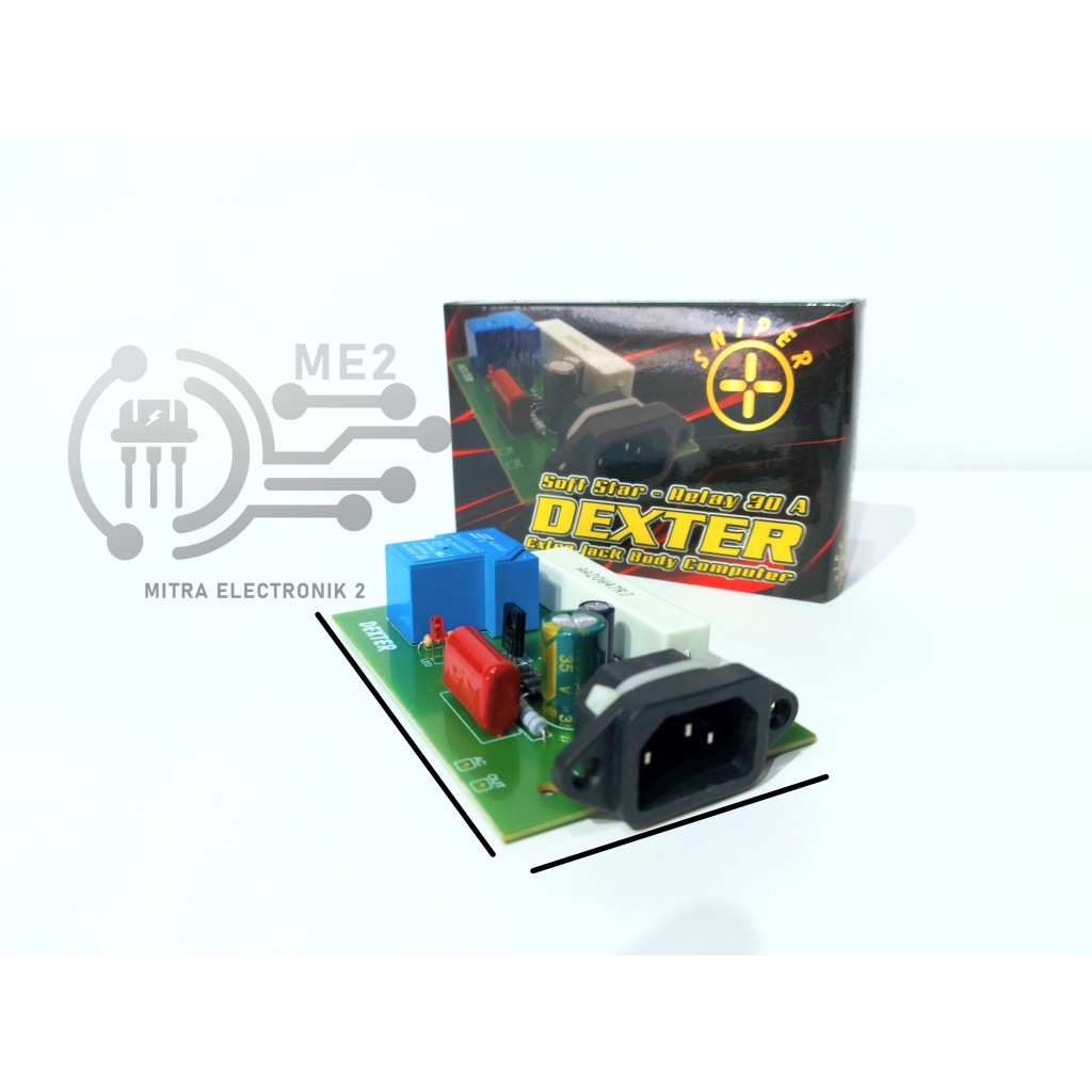 Kit Power Amplifier Soft Star 30a plus soket AC Dexter by sniper