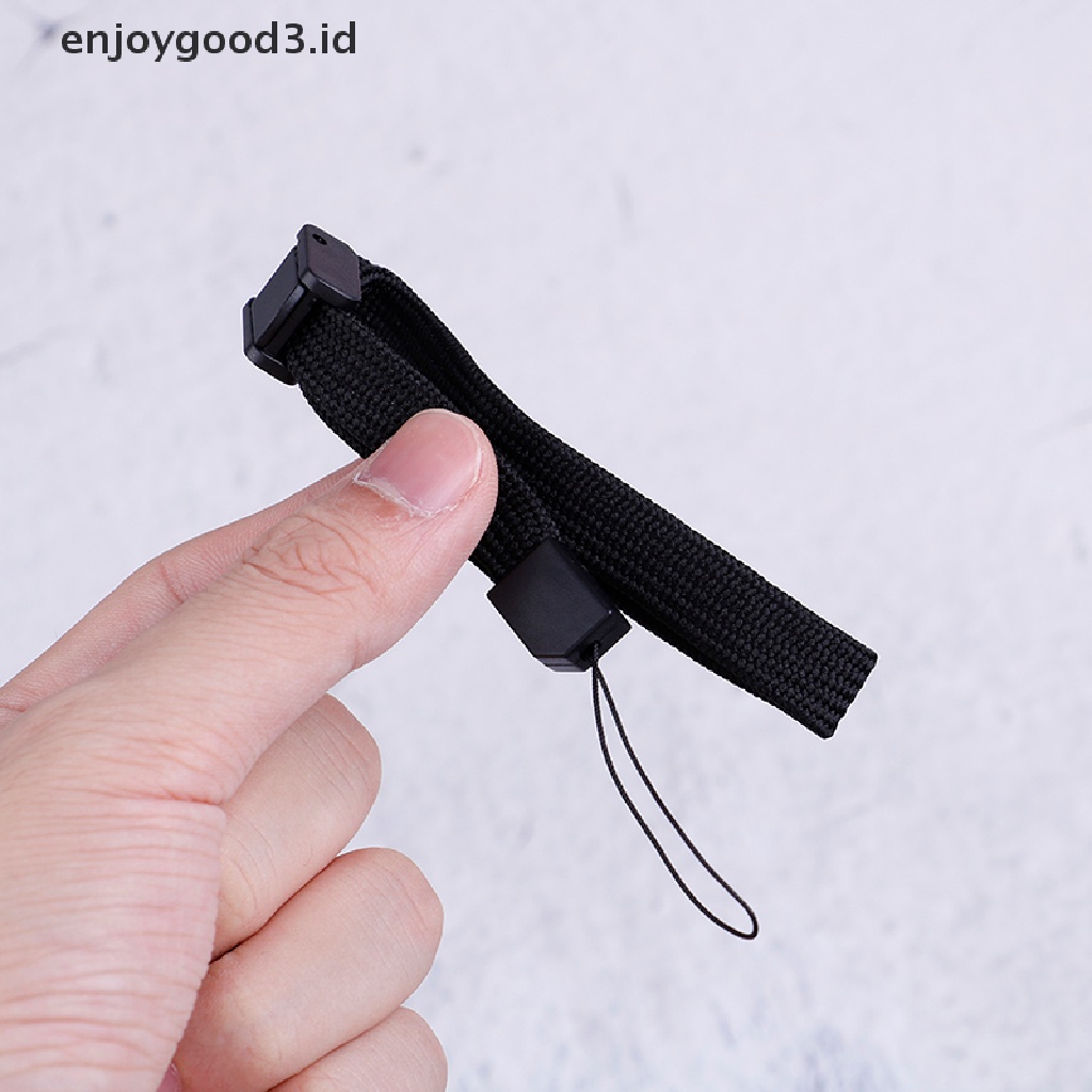 ^ Rready Stock) Tali lanyard Warna Hitam Untuk Remot Kontrol nintendo wii 5x (ID)