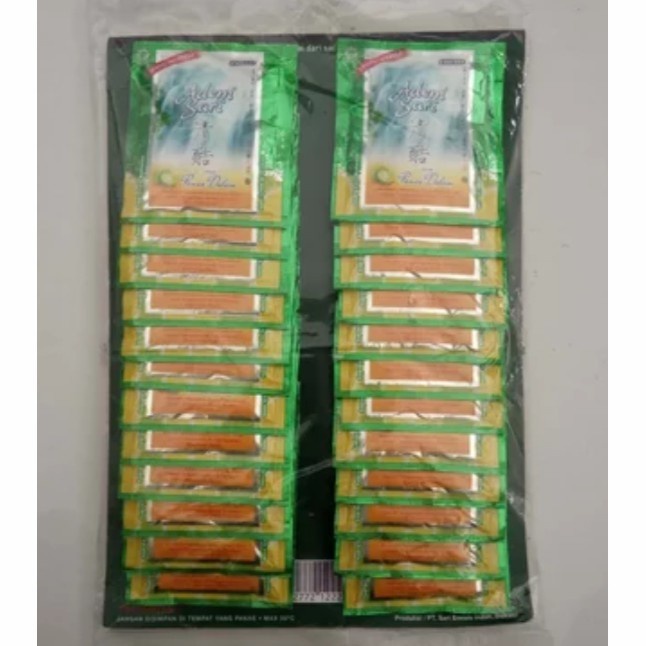 

Adem Sari Sachet 7 gram isi 24 sachet per lembar