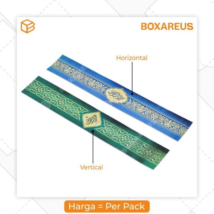 

BLIF - Paperbelt Lebaran / Label Idul Fitri / Hiasan Sleeve Sabuk