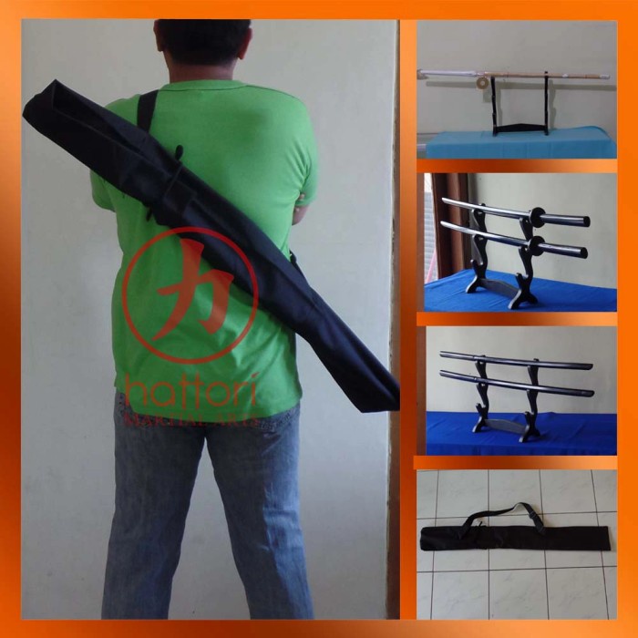 Tas Shinai - Bokken - Katana - Pedang - Jo Aikido selempang