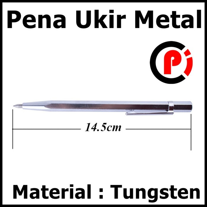 Pena Ukir Metal Tip Scriber Bahan Tungsten Carbide Engraving Pen