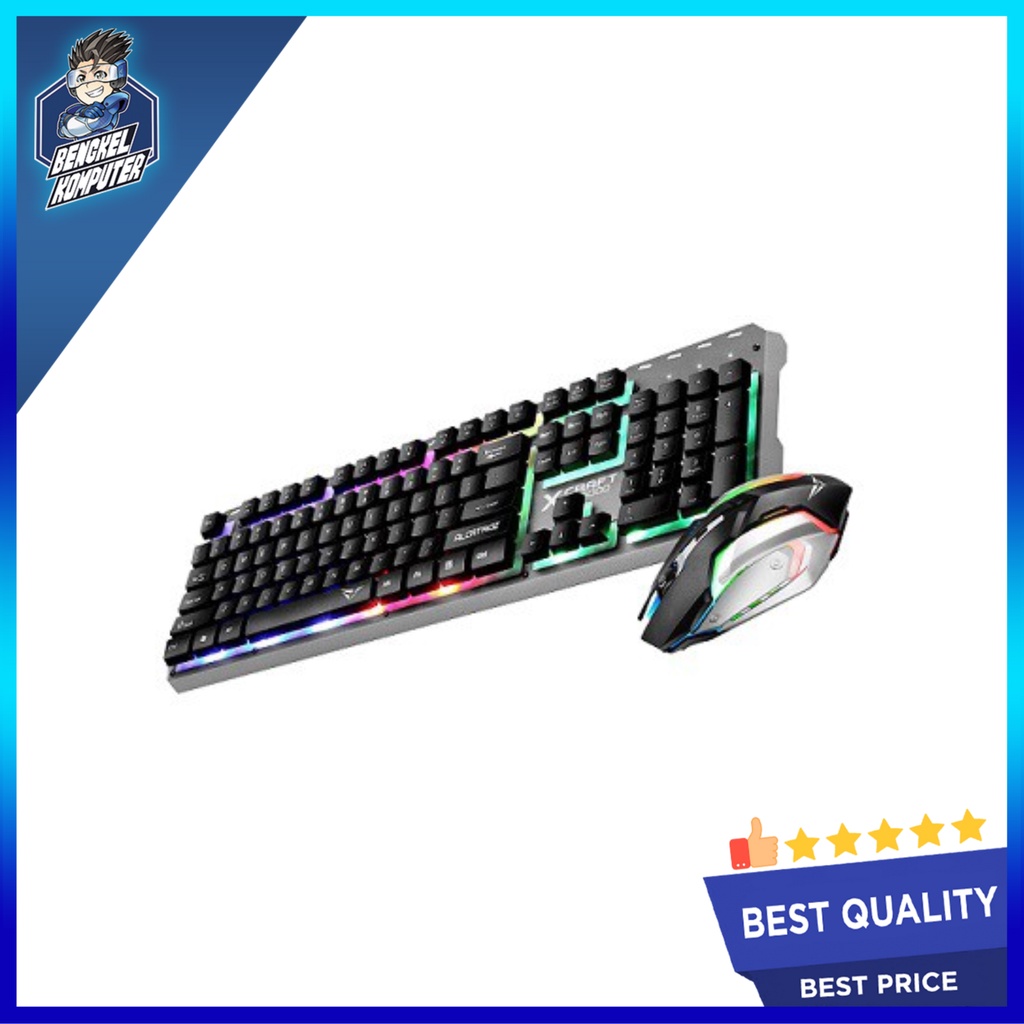 SET KEYBOARD MOUSE ALCATROZ X-CRAFT XC 3000