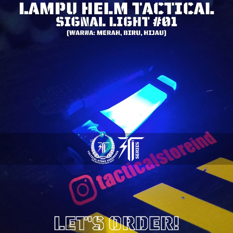 Lampu Helm Tactical #01 TSI Series