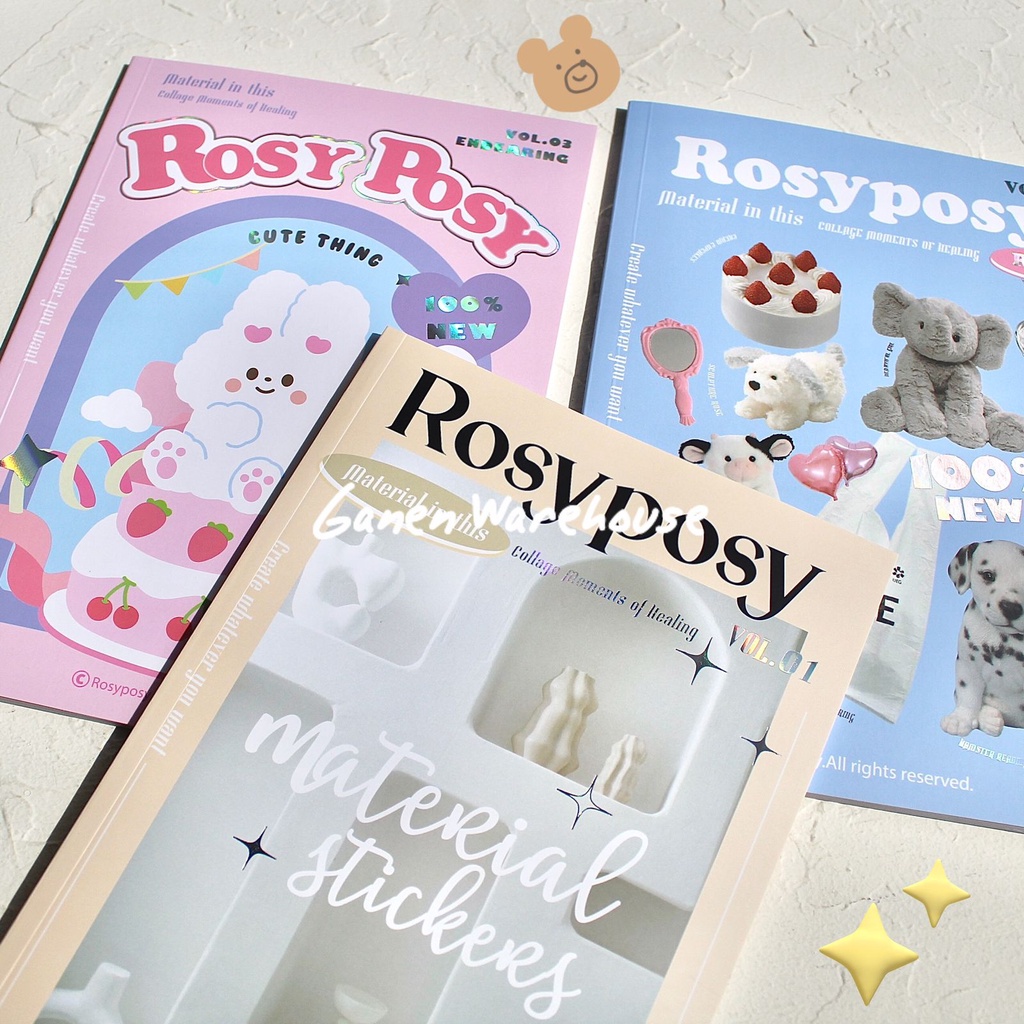 

[GW] Buku Stiker 20 Lembar Cute Sticker Book B5 DIY