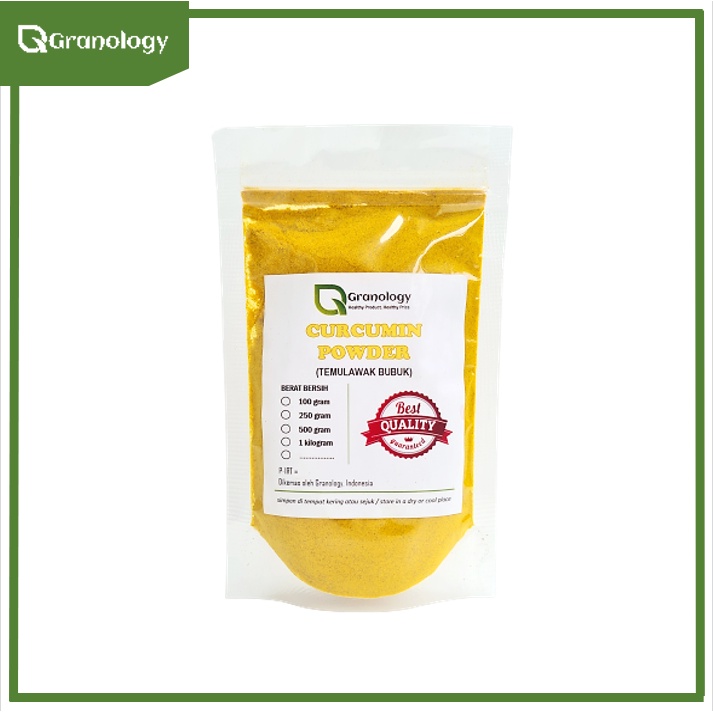 Temulawak Bubuk / Curcumin Powder (100 gram) by Granology