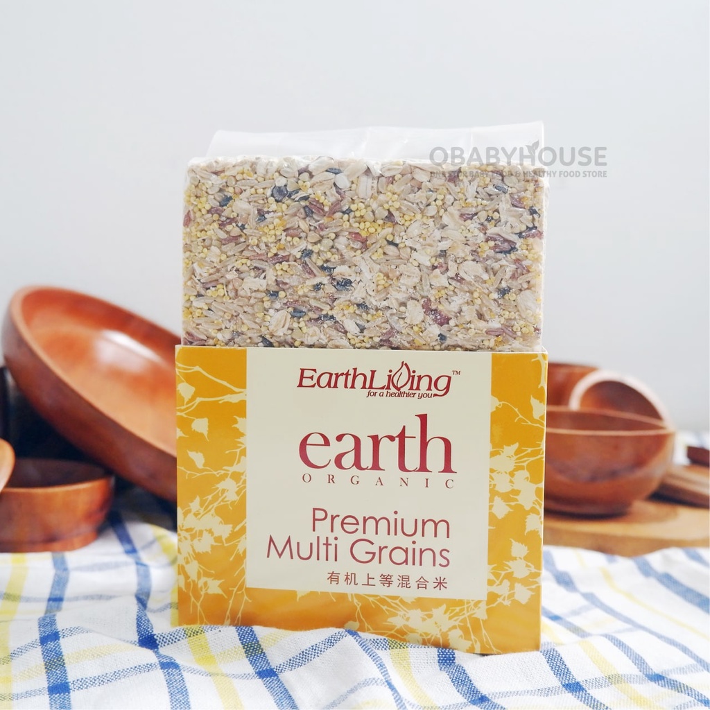 Earth Living Organic Premium Multi Grains 900gr