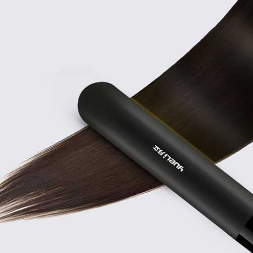 KR Catokan Rambut Negative Ion Hair Straightening Curling Comb - HS-520