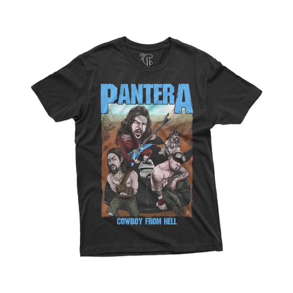 Kaos Pantera Cowboy From Hell