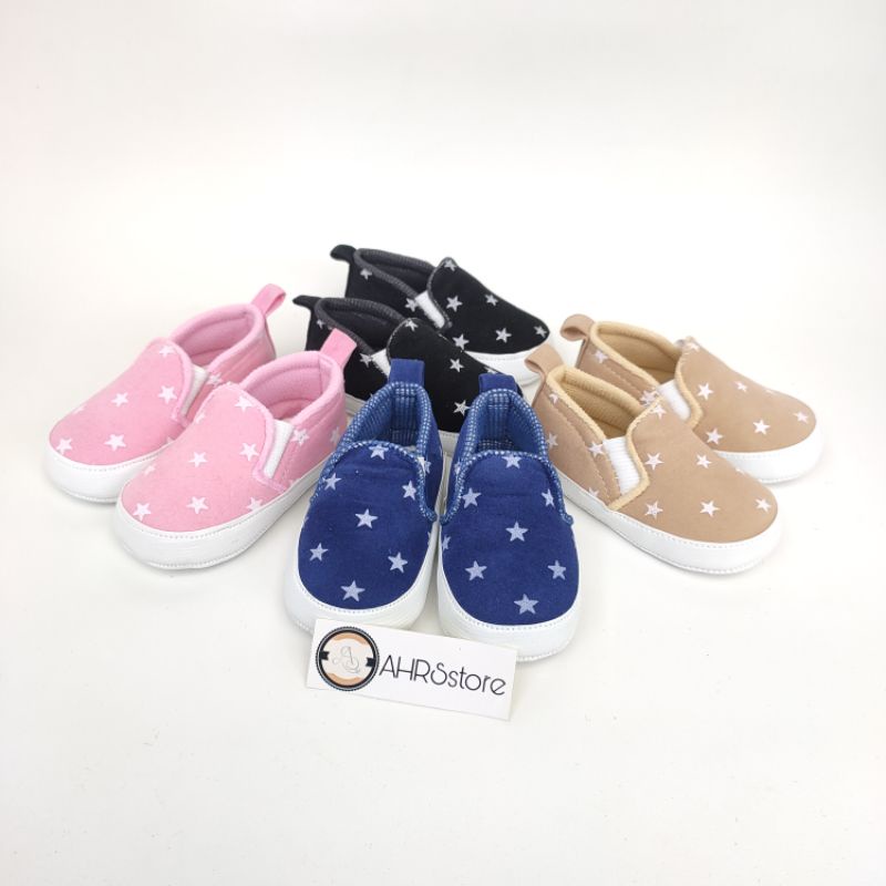 Sepatu Bayi Prewalker Anak Balita Laki laki Perempuan 0 12 Bulan Baby Shoes Boy Girl Murah Lucu Terbaru Cewek Cowok