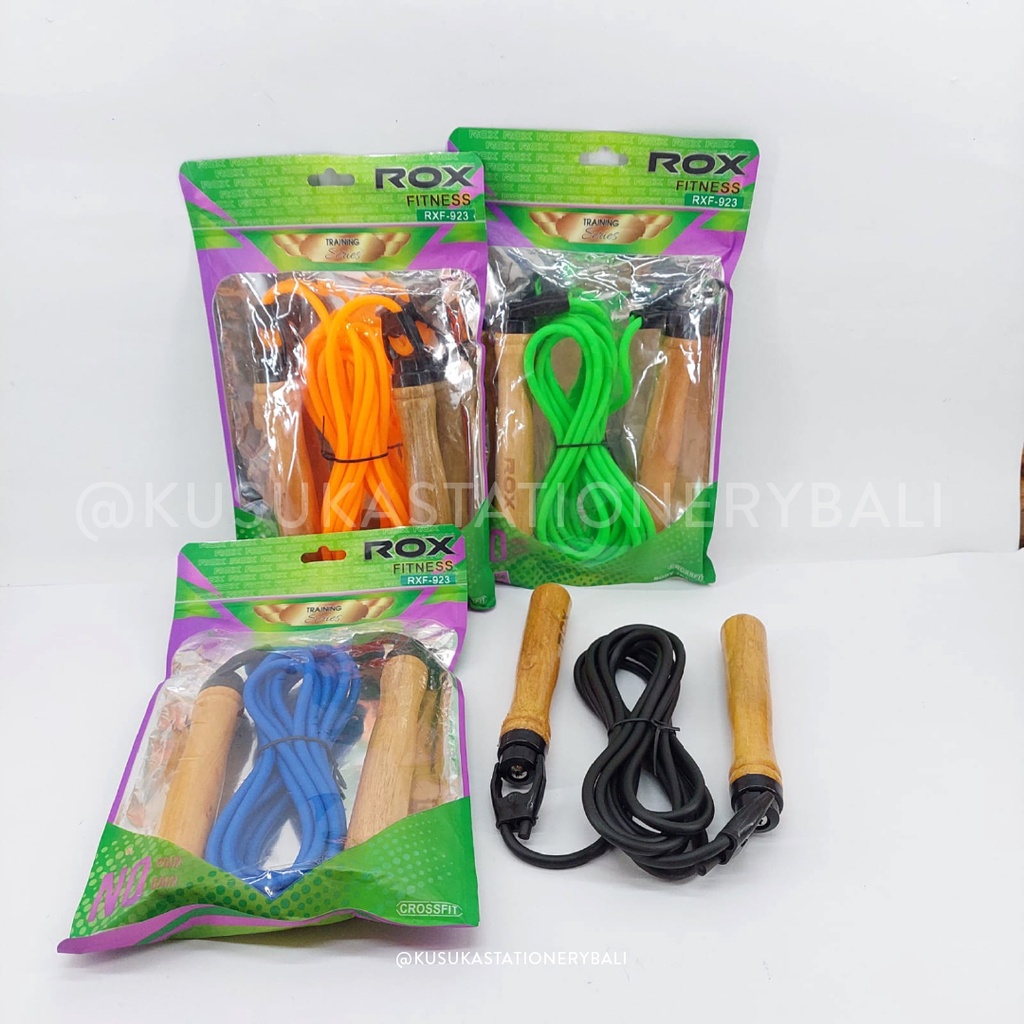 ROX TALI SKIPPING  JUMP ROPE KAYU  RXF-923