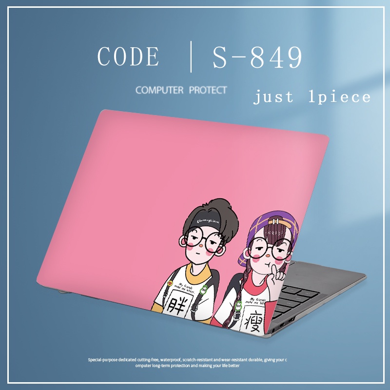 1pc Universal Bebas Potong COD Laptop Decals Warna-Warni Komputer Piala Dunia Dekorasi Stiker Kulit Film Untuk Lenovo Ideapad S415 Ideapad S300-13 S400 S410P Full Cover Sticker