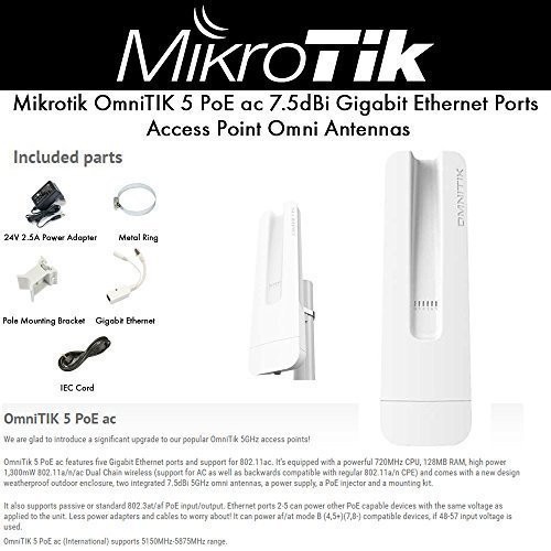 MIKROTIK RB-OMNITIK PG-5HACD OMNITIK 5 POE AC