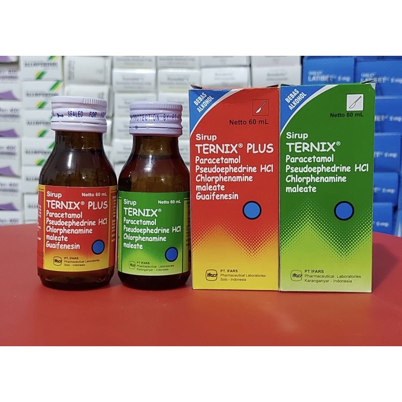 

Ternix Sirup 60 ml Ternix Plus Sirup 60 ml
