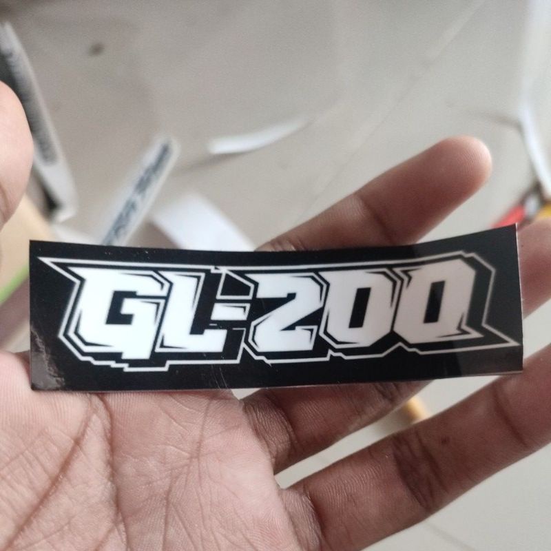 Jual Stiker Gl 200 Murah Stiker Herex Racing Gl Tiger Mp Stiker Sponsor