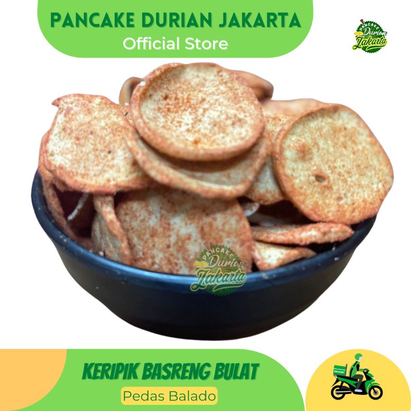 

Snack - Basreng bulat balado 200gr