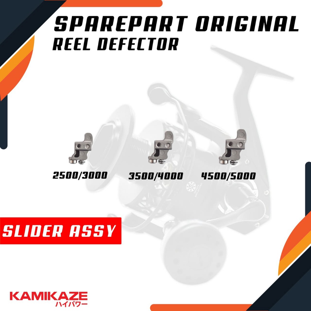 Team Kamikaze Part - Slider Assy DEFECTOR Spinning Reel Sparepart Original