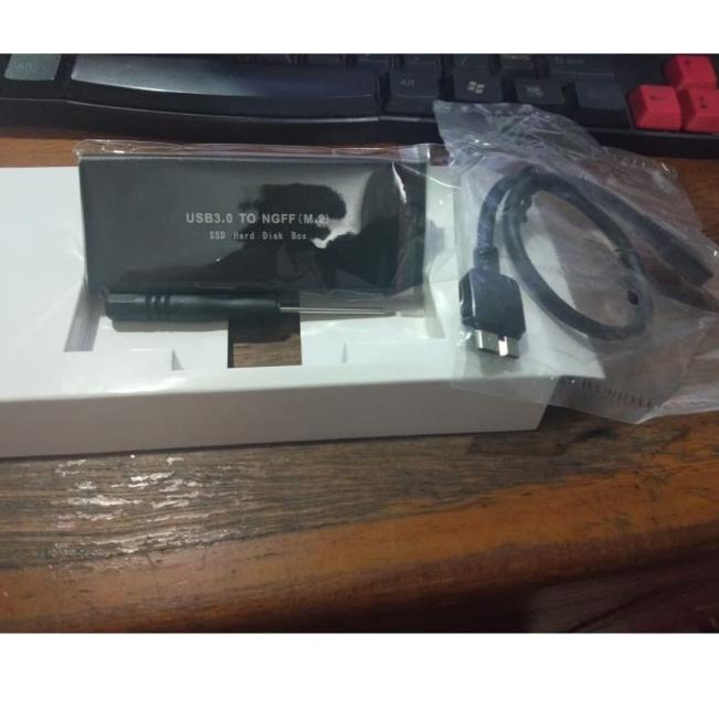 Casing Hardisk SSD Usb 3.0 SSD NGFF M2 Box SSD NGFF M2 Internal Case S