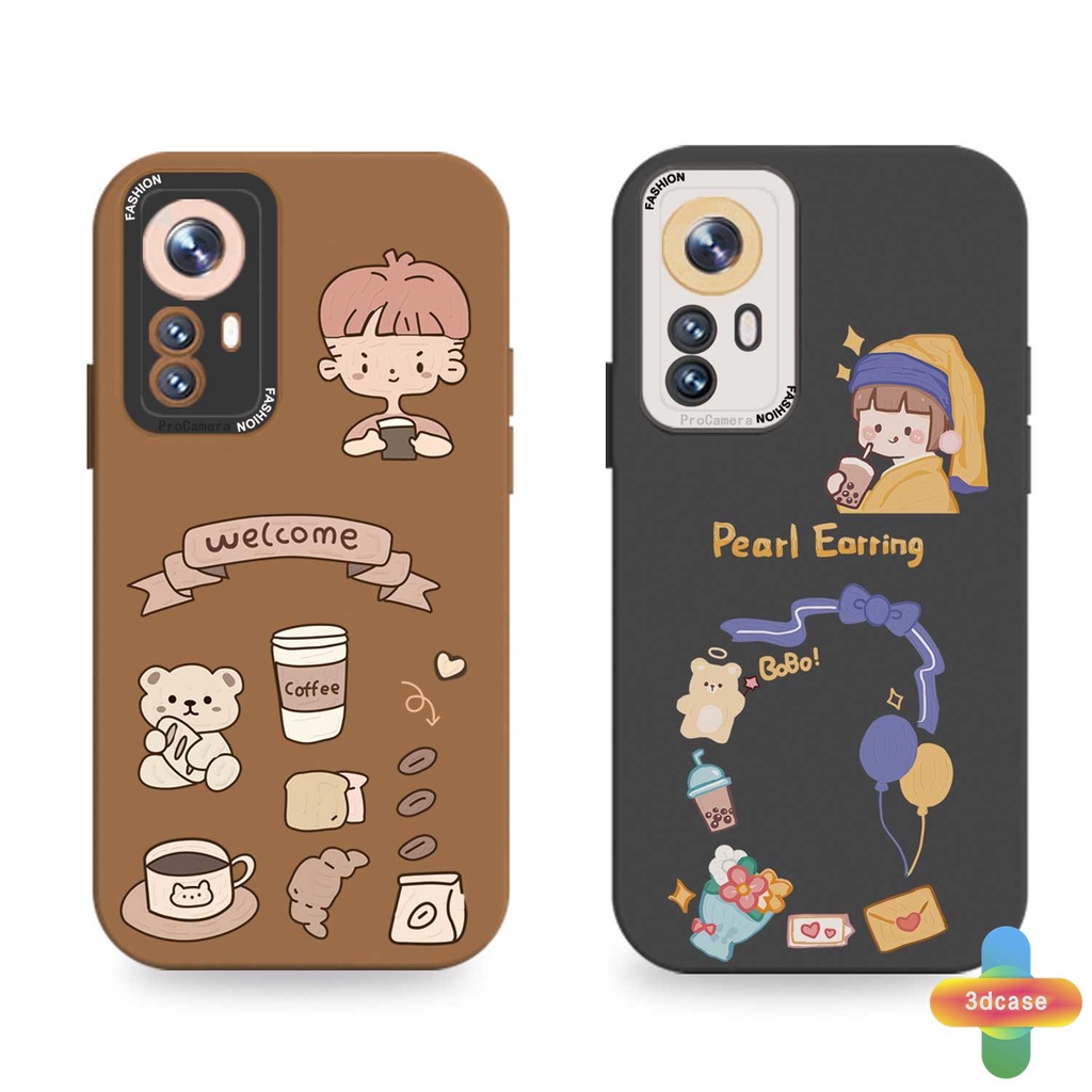 Casing Xiaomi Redmi Note 10 PRO MAX 9 8 10 10S 9 PRO MAX 11 9S POCO C3 C31 X3 NFC X3 PRO 9 9C NFC 9A 9i 9T 9AT 9 PRO Power 10X POCO M2 PRO 10 Prime Cartoon Cute Pattern Soft TPU Shockproof Back Cover