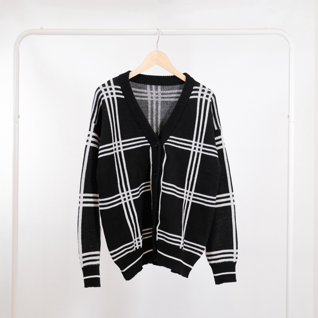 [PREMIUM] MINGYU CARDI CARDIGAN RAJUT KANCING SQUARE