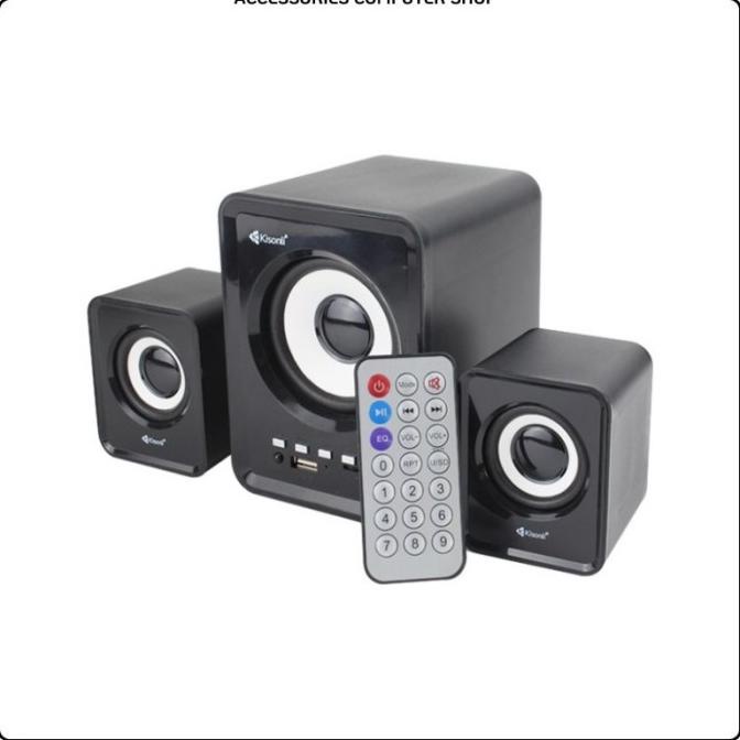 SPEAKER AKTIF BLUETOOTH KISONLI U-2800BT BISA RADIO, TF-CARD, DF65496F