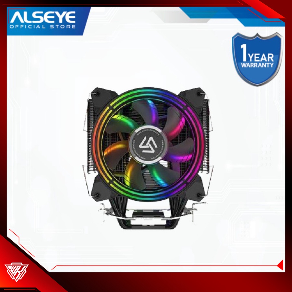 Jual Alseye Fan Processor Double Tower H D Rgb Cooler Pc Shopee