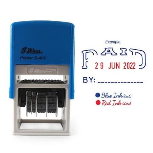 

Stempel Paid Tanggal Shiny S-401