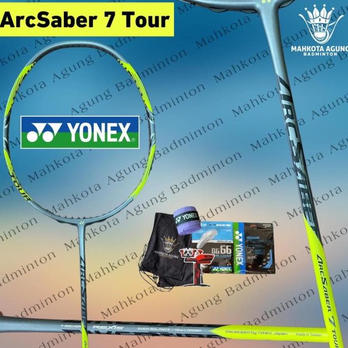 raket badminton yonex arcsaber7 arcsaber 7 Tour original SP