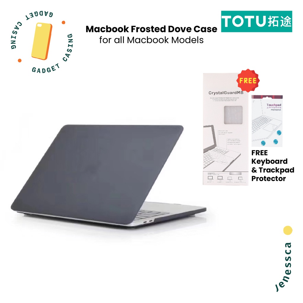 Macbook Pro 16&quot; Case 2019 Hard Case Frosted Dove Casing Macbook Matte