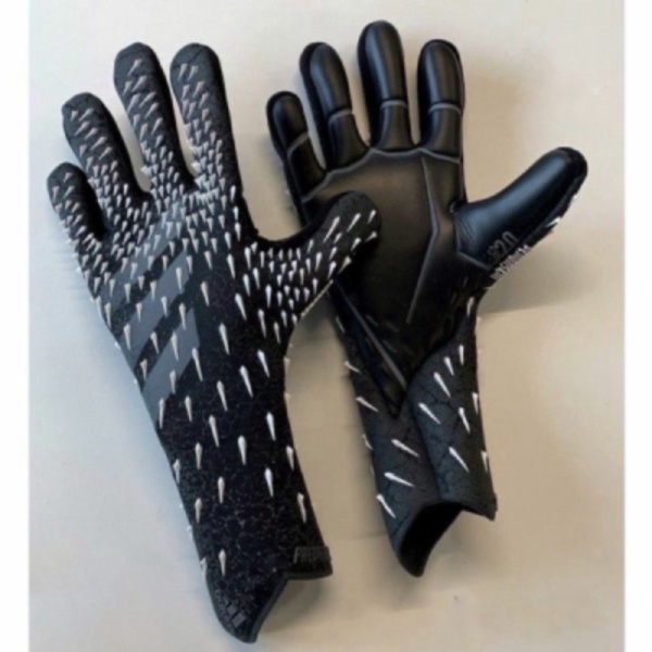 Jual SARUNG TANGAN KIPER GK ADIDAS PREDATOR PRO BLACK - 9 Diskon