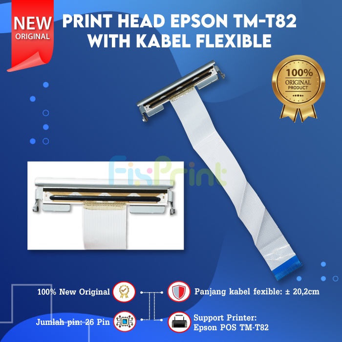 Print Head Printer Epson TM-T82 Printhead TMT82 TMT 82 TM T82 New