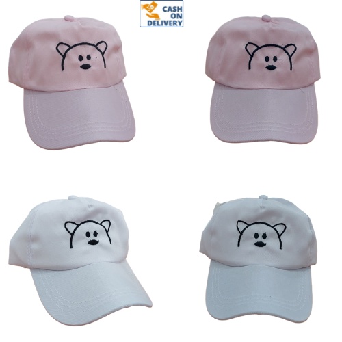 Topi Anak Bear / Topi Prepet Anak Bordir Bear Laki Perempuan Usia 1-8 Tahun