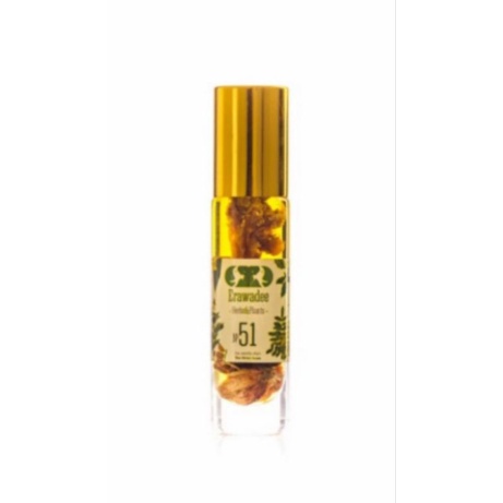 Erawadee no.51 8ml Minyak Herbal Aromatheraphy 100% Ori Thailand