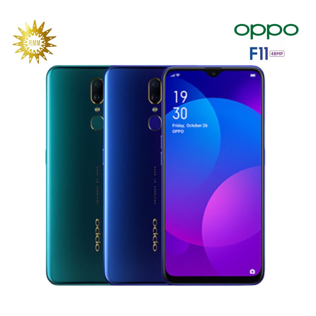 OPPO F11 RAM 6GB INTERNAL 128GB GARANSI 1 TAHUN