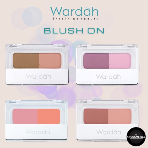 Wardah Blush On blusher a b c d 4 gr