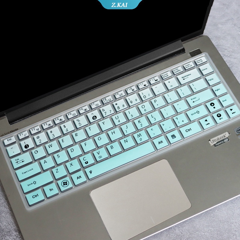 Asus X452E X455LF4005 X455YI K45VD A45VM 14 &quot;cover Pelindung Keyboard Komputer Bahan Silikon Tahan Air