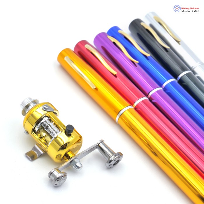 MINI FISHING ROD PENA / PEN FISHING ROD / MINI FISHING ROD PENA / FREE ONGKIR
