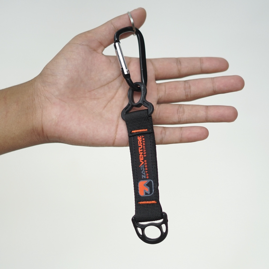 Strap Gantungan Kunci Carabiner Keychain Zarventure