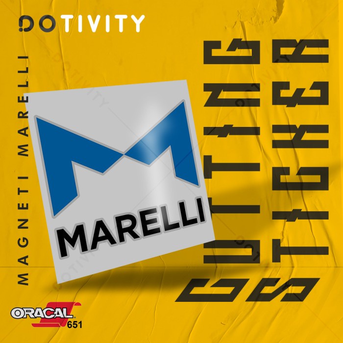 

Cutting Sticker MAGNETI MARELLI V2 2 Colors