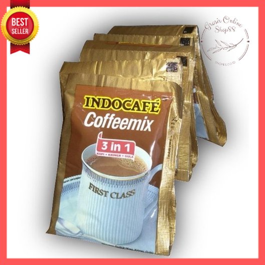 GOS -F411- [ 1 Sachet ] INDOCAFE COFFEE MIX 3 IN 1 20g