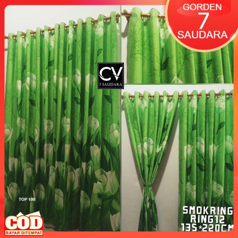 Kelambu Selambu Pintu Kamar Tidur Gorden Jendela Panjang Korden Minimalis Hordeng Murah Tirai Cendel