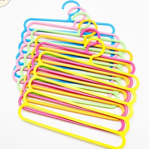 Serbagrosirmurah Hanger susun 5 laundry gantungan multifungsi Scarf Gantungan Jilbab Gantungan Krudung