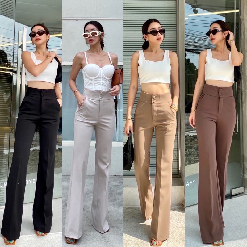 CELANA PROMTHONG BANGKOK / CELANA PANJANG WANITA / CELANA IMPORT FASHION CEWEK / CELANA KULOT BANGKO